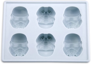 Star Wars Silicone Ice Tray Set (Eiswürfelform) Motiv "Stormtrooper" von Kotobukiya